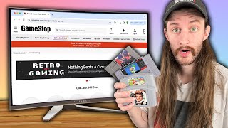 Buying Retro Games from Gamestop's Website