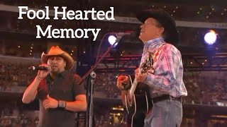 George Strait - Fool Hearted Memory ♬ Feat. Jason Aldean (Live From AT&amp;T Stadium) [2014 Version]