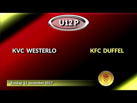 U12 P  KVC  WESTERLO     KFC  DUFFEL