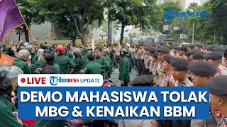 LIVE: Aliansi Mahasiswa Kembali Kepung Jakarta dalam Demo Kritik Kebijakan Pemerintah Prabowo