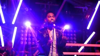 Miguel performing &quot;Lotus Flower Bomb&quot; live @ the Independent in San Francisco on September 10, 2012