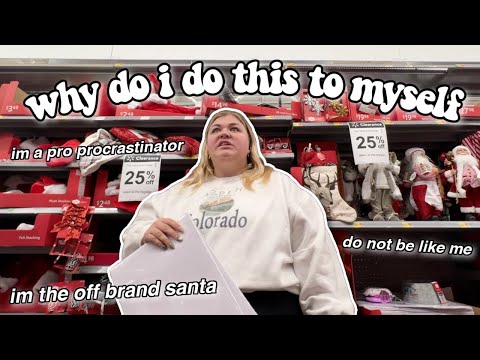 LAST MINUTE CHRISTMAS SHOPPING *I do this every year lol* vlogmas day 23