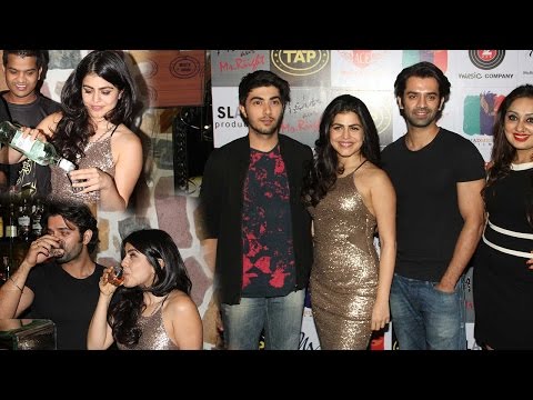 Main Aur Mr Right Barun Sobti And Shenaz Treasurywala Drink And Launch Desi Daru Song