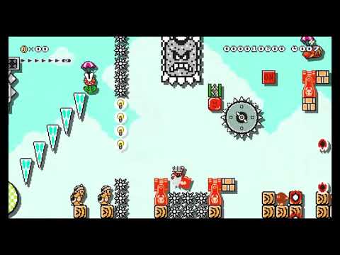 Super Mario Maker 2 - Level Don't Move No.3 0QN-74B-KDF #SMM2 #AutomaticLevel