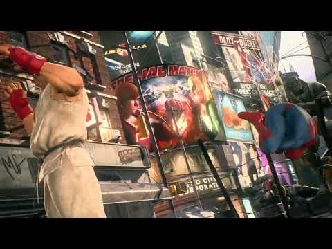 MARVEL VS. CAPCOM: INFINITE: Ryu/Spider-Man (Intro)
