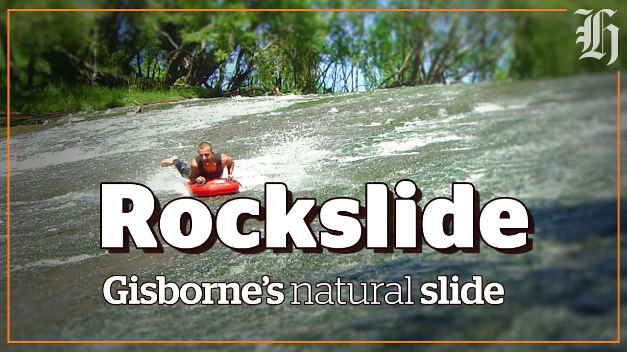 Rere Rockslide | New Zealand's natural water slide