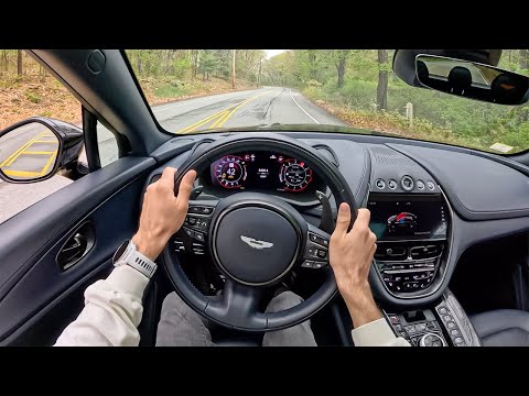 Driving The Aston Martin DBX - Now $100,000 Cheaper! (POV Binaural Audio)