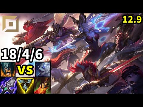 Olaf Top vs Volibear - EUW Master | Patch 12.9