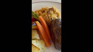 The Best Cruise Food is HIDDEN! 🤯 Yacht Club Private Restaurant Review (MSC Dining) #shorts