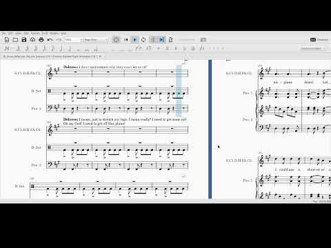 28 Hours / Wherever We Are Soprano / CFA 1 / Delores / Hannah / Flight Attendant / CFA 2