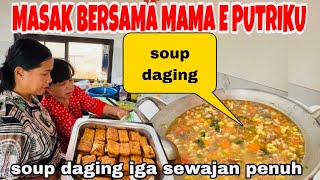 Download lagu MASAK SOP IGA BERSAMA MAMA E ASTRID JUM'AT BERKAH BUAT PEKERJAKU  mp3