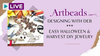 Designing with Deb - Easy Halloween & Harvest DIY Jewelry