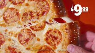 Little Caesars Pizza Stuffed Pretzel Crust!