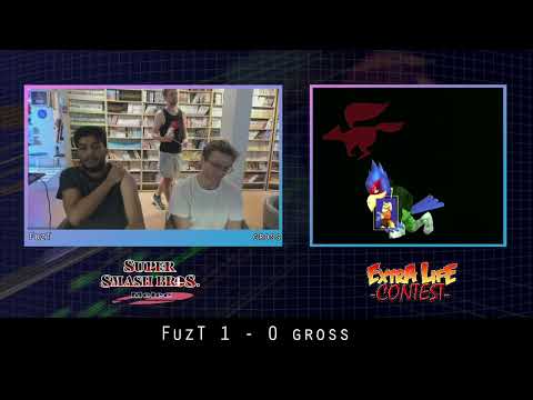 Extra Life Contest: SSBM #21 - FuzT (Falco) vs. gross (Fox) - Losers Final