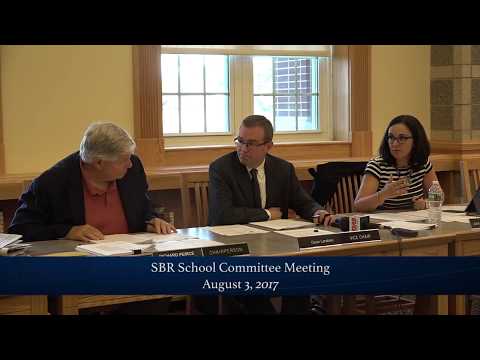 Somerset Berkley Regional School Committee August 3, 2017