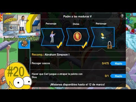 Los Simpson Springfield "Historia'20: Capítulo 20 - Padre a las maduras V" por Tony