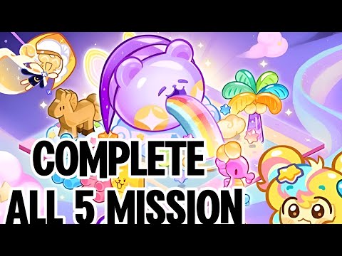 How to CLEAR All 5 Missions in CRK x CROB Collab (Full Guide) Save Nibbles I Cookie Run: Kingdom 