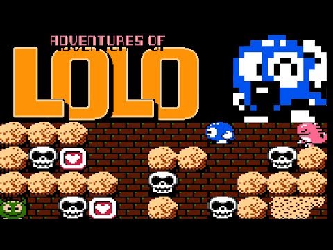 Adventures of Lolo (FC · Famicom) version | full game completion session (Pro levels included) 🎮