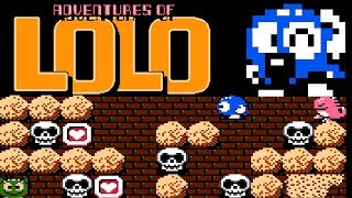 Adventures of Lolo (FC · Famicom) version | full game completion session (Pro levels included) 🎮