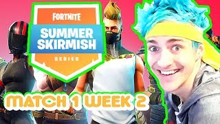 Download lagu NINJA FORTNITE SUMMER SKIRMISH MATCH 1 (GAME 1 WEEK 2) ($500,000 SOLO TOURNAMENT) mp3