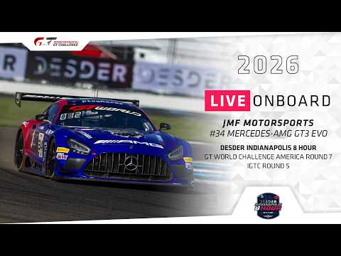 LIVE | OB CAR 34 | Race | Indianapolis Motor Speedway | DESDER Indianapolis 8 Hour 2026