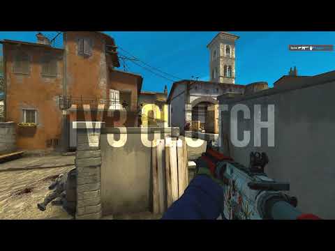 CSGO Outsiders fame 1v3 CLUTCH M4A4 vs OG Inferno IEM Katowice 2023