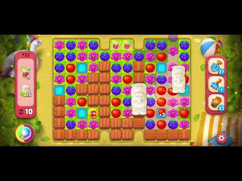 Gardenscapes - level 723 - hard level!