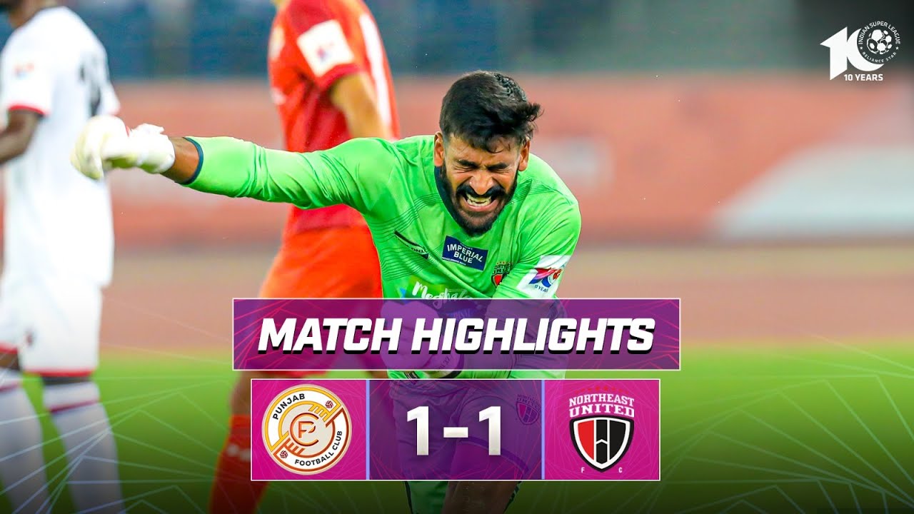 Minerva Punjab vs NorthEast United highlights