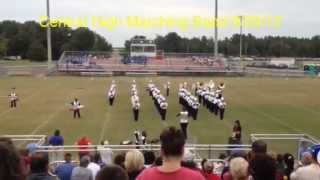 preview picture of video 'Central High Marching Band at Sandhills Classic 9/29/12'