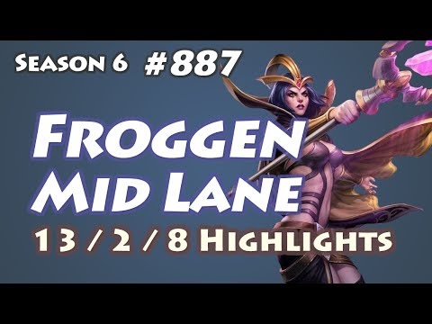 FOX Froggen - LeBlanc vs Ryze - NA LOL SoloQ Highlights