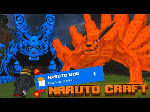 🚨 INSANE 🔥 Naruto Mod Download 2024 | Minecraft PE 🔥 #mcpe #minecraftmods
