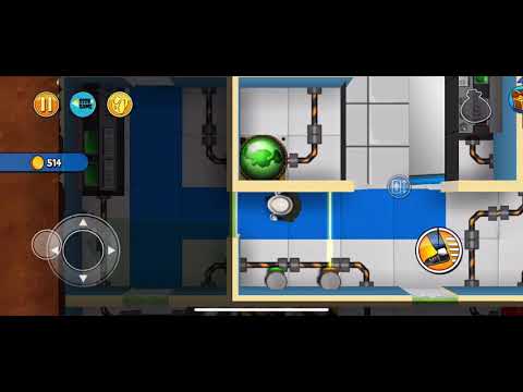 Robbery Bob: CHAPTER 8 - BONUS Level 10 , 100% iOS/Android Walkthrough