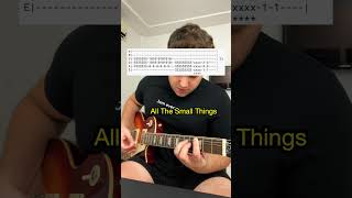 How to Play "All The Small Things" #guitar