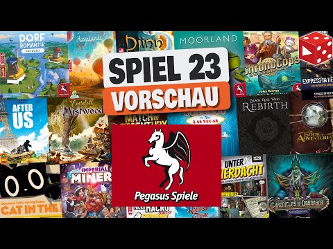 SPIEL 23 Vorschau: Alle Neuheiten von Pegasus Spiele