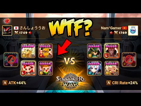 He Confuses Enemy with WEIRD LAST PICKS - Summoners War