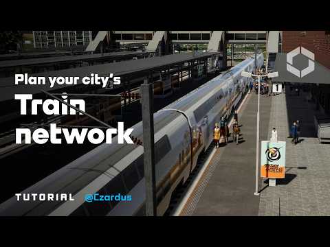 Planning Your City's Train Network | Inspirational Builds | Cities: Skylines II