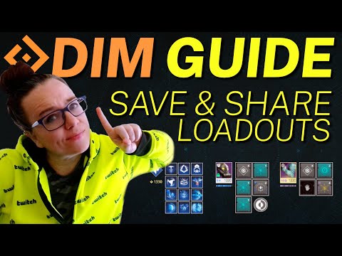 SAVE LOADOUTS in Destiny Item Manager (DIM Guide)! Best way to share builds and mods in Destiny 2