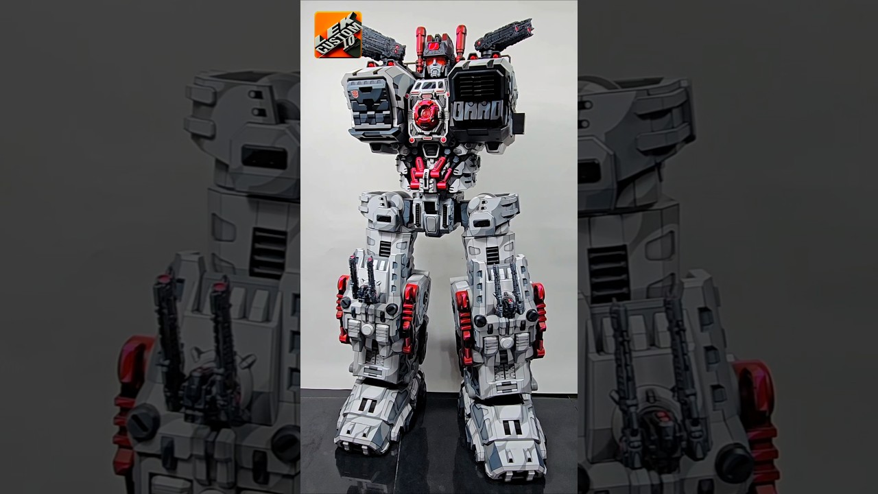 Custom cel-shadedTransformers W-Resources M-01 Metroplex 99% By LEK Custom Toys 2026 #transformers