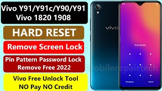 Vivo Y91/Y91c/Y90/Y91i Pattern/Pin/Password Remove Screen Lock | Vivo 1820 Hard Reset Pattern/Pin
