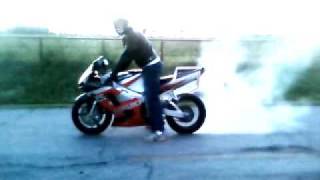 preview picture of video 'Motorcycle burnout'
