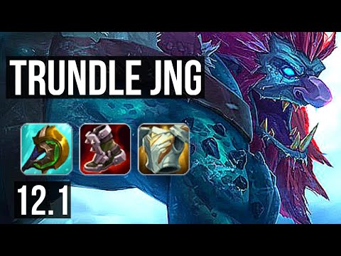 TRUNDLE vs ZED (JNG) | Rank 2 Trundle, 4/1/12 | EUW Grandmaster | 12.1