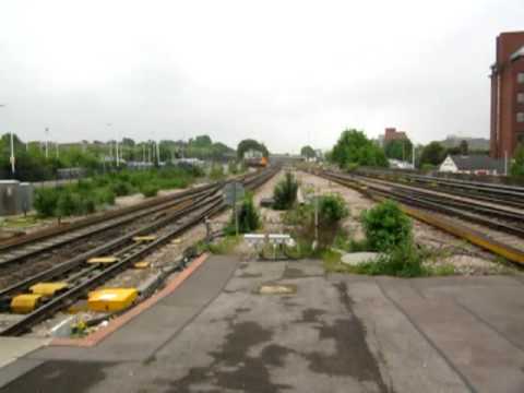 0Z86 Class 20309, 20305, 20301 pass Basingstoke thrashing away to Eastleigh 13/5/09