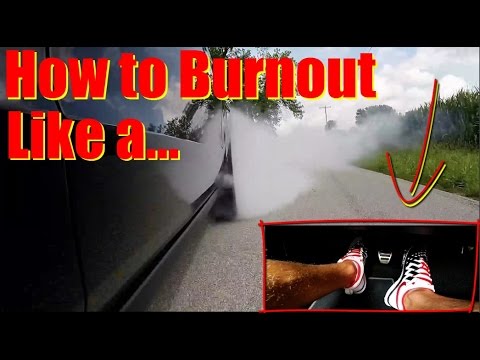 Nasıl lastik yakılır (burnout) ?