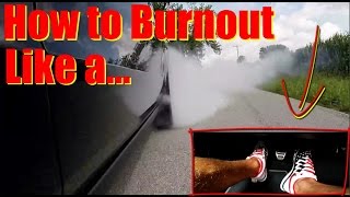 How to BURNOUT - This EPIC Instructor Teaches You Everything You Need to do a Burnout in ANY Car