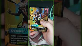 LeBlanc Legend #riftbound #unleashed #leagueoflegends #loltcg #shorts