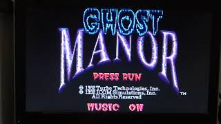 October Halloween Gaming 2021 #8: Ghost Manor Turbo Grafx 16