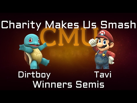 Charity Makes Us Smash Project M Bracket Winners Semis - Dirtboy (Squirtle) vs. Tavi (Mario)