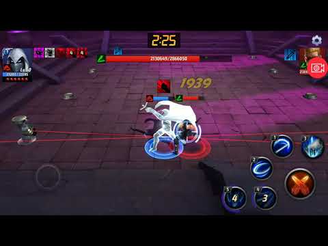 Shadowland Solo Moon Knight vs. Hawkeye Boss Floor 24 Marvel Future Fight