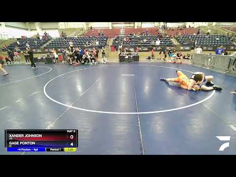 187 Lbs 5th Place Match - Xander Johnson, TN Vs Gage Ponton, ID 9853