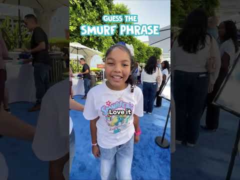 Can you guess the smurfified phrases?